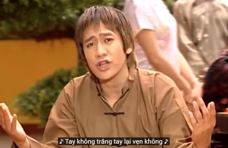 Một hình ảnh trong MV Kiếp đỏ đen của Duy Mạnh.