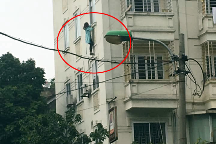 Hiện trường vụ việc.