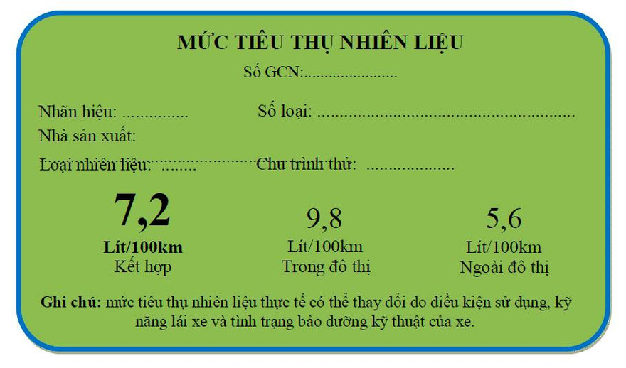 Tem năng lượng màu xanh lá cây