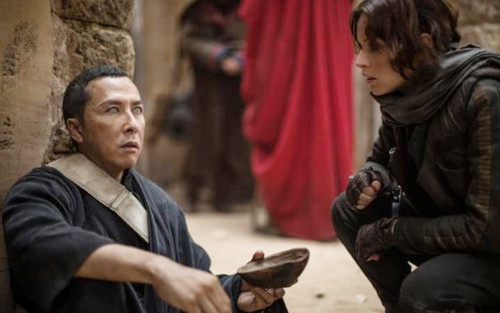 "Rogue One" hút khách Bắc Mỹ dù diễn xuất của Chân Tử Đan không được đánh giá cao.