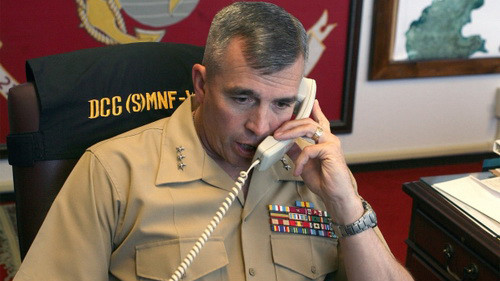 Trung tướng John Wissler, chỉ huy Lực lượng Viễn chinh Thủy quân Lục chiến III của Mỹ ở Nhật Bản - Ảnh: Quân đội Mỹ