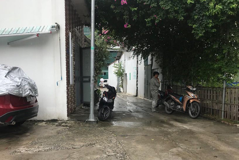 Khu vực xảy ra sự việc.