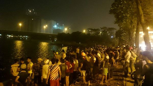 Hồ Linh Đàm nơi xảy ra vụ việc. Ảnh minh họa.