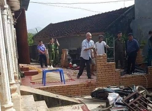 Nơi xảy ra vụ việc thương tâm.