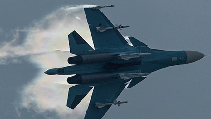 Chiến đấu cơ Su-34.
