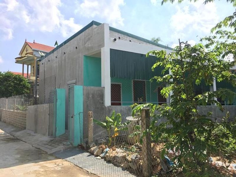 Ngôi nhà phát hiện thi thể nữ sinh lớp 11.