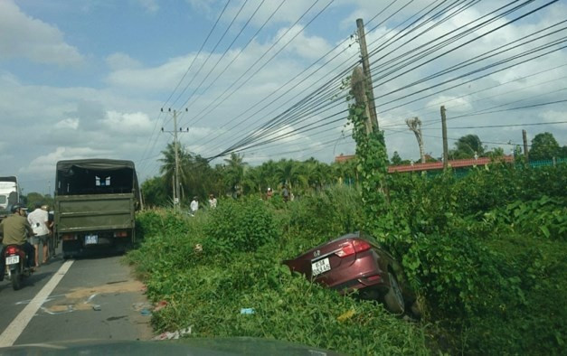 Hiện trường vụ tai nạn