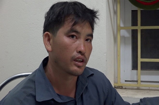 Lù Seo Páo bị bắt quả tang khi vận chuyển 2 bánh heroin