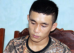 Trịnh Bùi Nhân tại cơ quan điều tra. Ảnh: Công an cung cấp