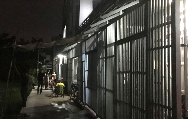 Khu nhà trọ xảy ra vụ việc