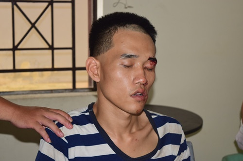 Thịnh tại cơ quan điều tra.