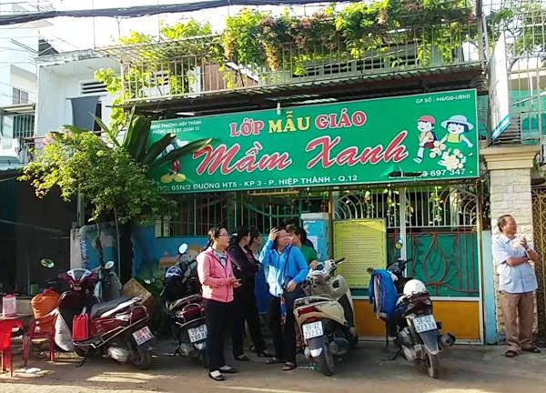 Đề nghị giải thể lớp mẫu giáo Mầm Xanh bạo hành trẻ
