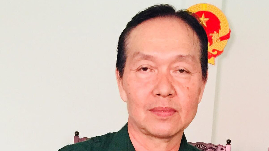 Ông Nguyễn Văn Dũng tại phiên tòa sơ thẩm. Ảnh: Tân Châu