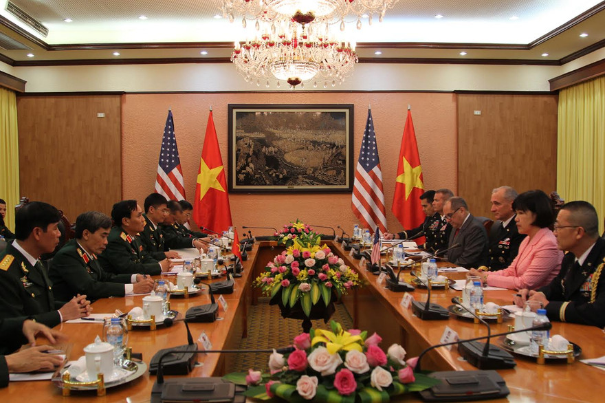 Việt - Mỹ mở rộng hợp tác quốc phòng