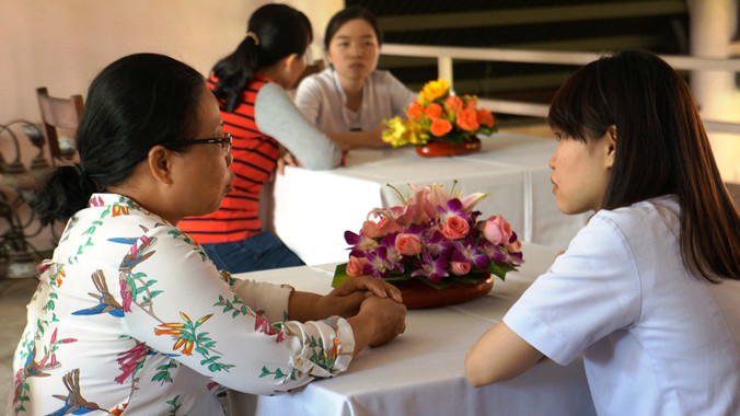 Các bác sĩ tư vấn về sức khỏe tại chương trình.