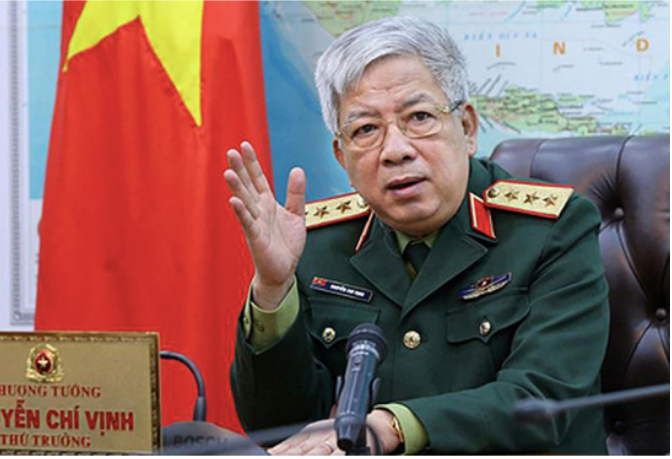 Thượng tướng Nguyễn Chí Vịnh, nguyên Thứ trưởng Bộ Quốc phòng