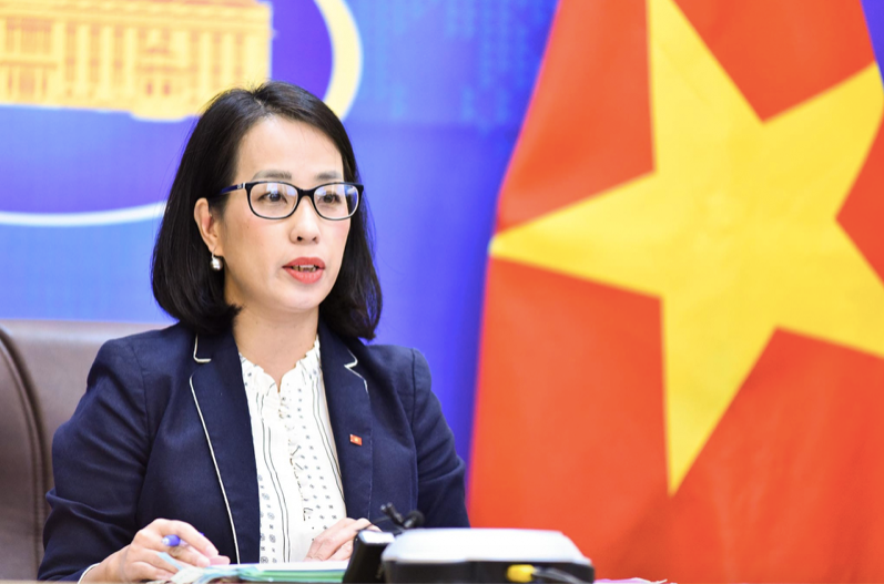 Phó phát ngôn viên Bộ Ngoại giao Phạm Thu Hằng