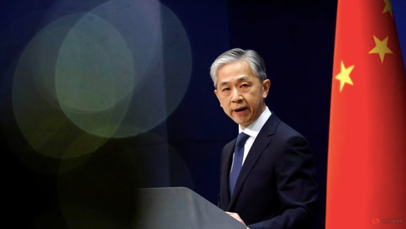 Phát ngôn viên Bộ Ngoại giao Trung Quốc Uông Văn Bân. (Ảnh: Reuters)