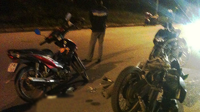 Hiện trường vụ tai nạn