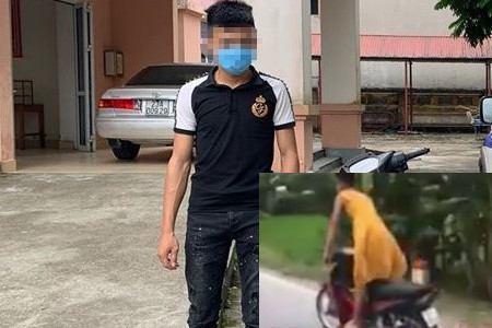 Hình ảnh nam thanh niên đăng tải trên mạng xã hội.