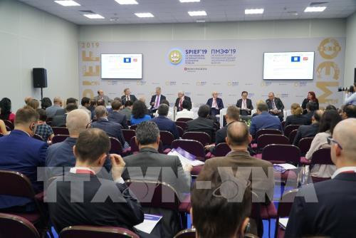 Diễn đàn Kinh tế quốc tế St. Petersburg lần thứ 23 được khai mạc trọng thể ngày 6/6 tại Trung tâm Triển lãm “Expoforum”, thành phố St. Petersburg, Liên bang Nga.