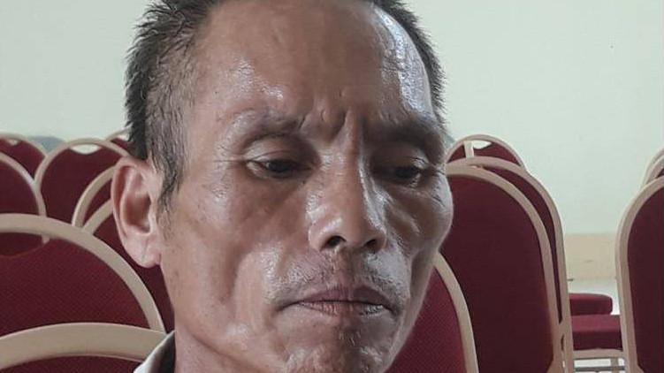 Hoàng Văn Líu tại cơ quan điều tra