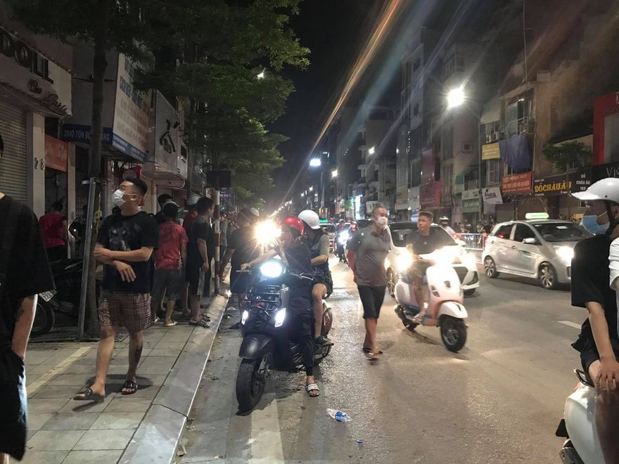 Khu vực vây bắt đối tượng