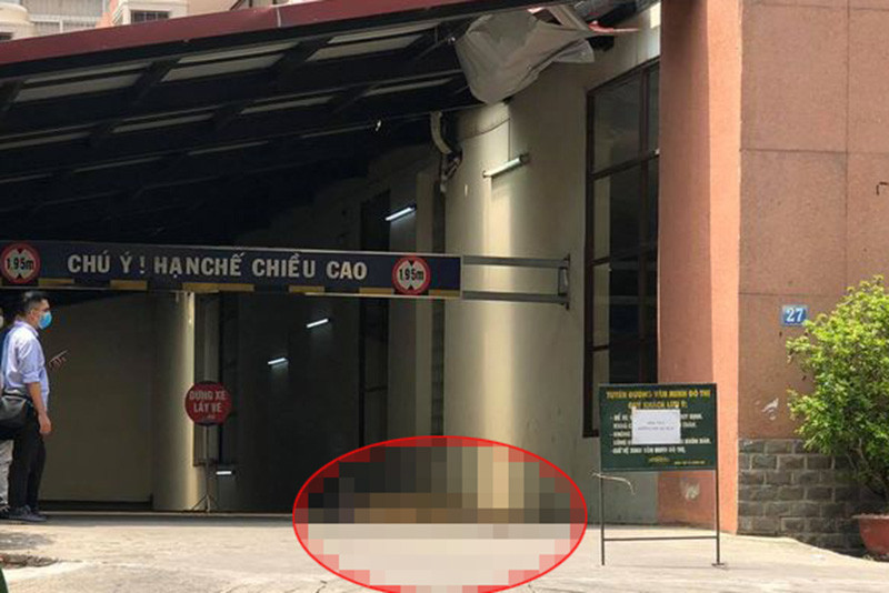 Hiện trường vụ việc.