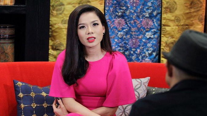 Nữ ca sĩ Lệ Quyên.