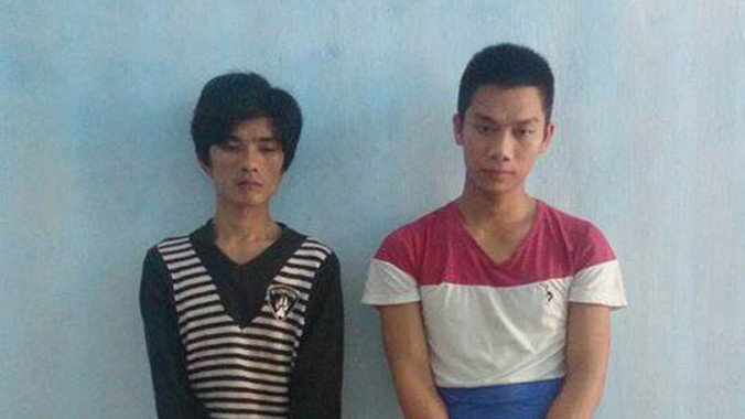 Hai đối tượng trộm chó.