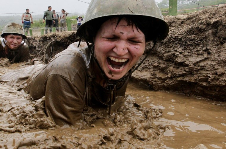 “Cuộc đua của những Người hùng" là một sự kiện thể thao quân sự lớn với binh lính Hải quân Nga.