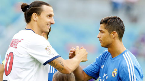 PSG sẽ đẩy Ibrahimovic đi để dọn đường đón Ronaldo.