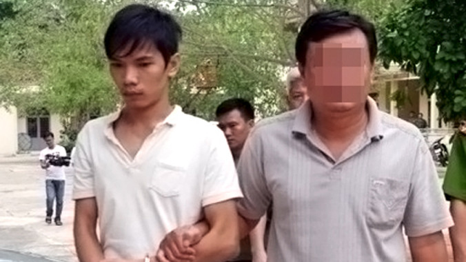 Nghi can Vũ Văn Tiến. Ảnh: Chế Bắc.