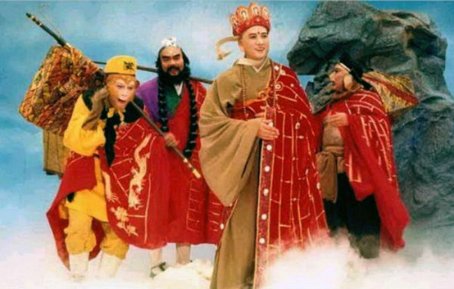 Hành trình thỉnh kinh của 4 thầy trò Đường Tăng trong "Tây du ký 1986" thu hút mọi lứa tuổi khán giả.