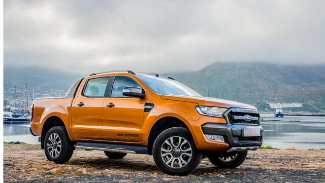 Ford Ranger 4x4 Wildtrak đời 2016. Ảnh minh họa
