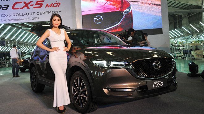 Mazda CX5 2018 với giá bán từ 879 – 989 triệu đồng đầy tính cạnh tranh 