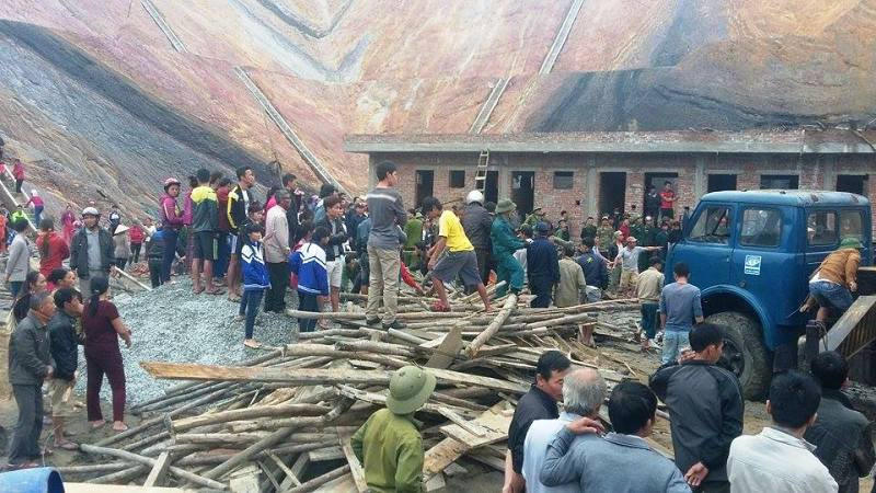 Hình ảnh tại hiện trường.