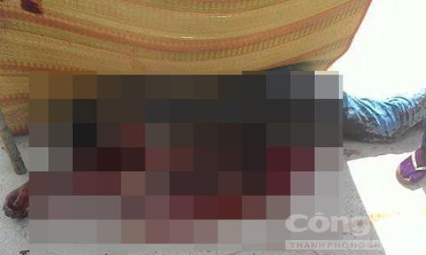 Hiện trường vụ án mạng.