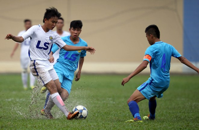 U17 QNK Quảng Nam (xanh) - Long An