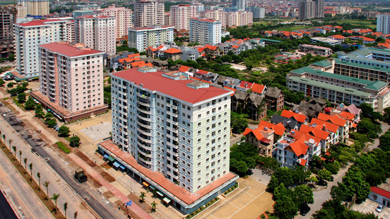 Gói tín dụng 50.000 tỷ mở ra cơ hội khơi thông bế tắc của thị trường bất động sản. Ảnh: Hải Thành