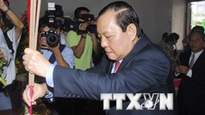 Bí thư Thành ủy TP.HCM Lê Thanh Hải. (Ảnh: Hoàng Hải/TTXVN)