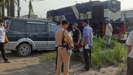 Rất may vụ tai nạn không gây thương vong lớn về người.