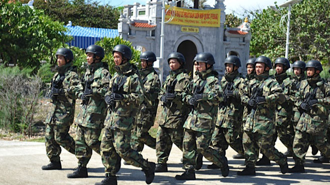 Lính đảo Trường Sa đã sẵn sàng.