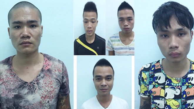 Các đối tượng tại cơ quan điều tra