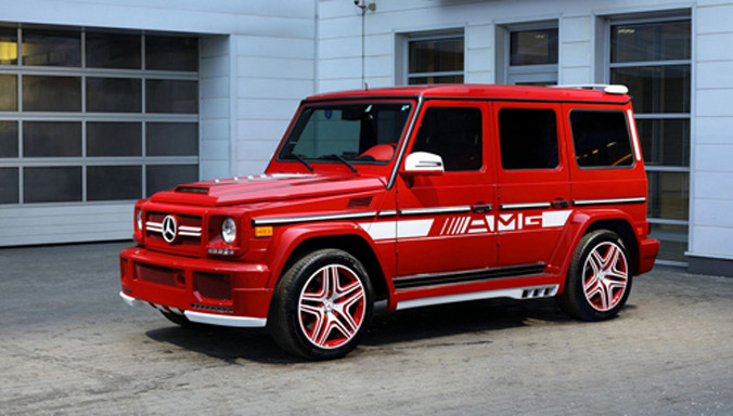 Cận cảnh Mercedes G63 AMG - off-road sặc sỡ