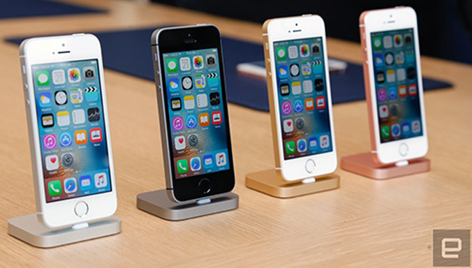 iPhone SE có ngoại hình giống iPhone 5s.
