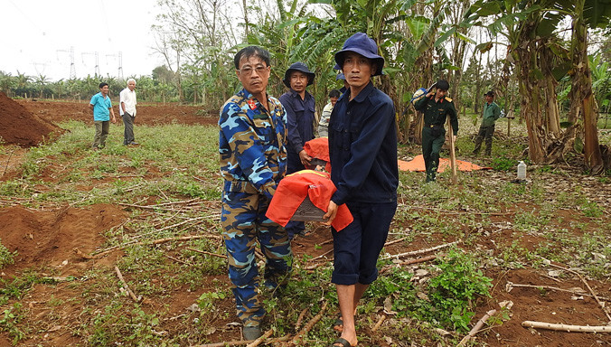 Phát hiện 8 hài cốt liệt sĩ tại căn cứ An Nha