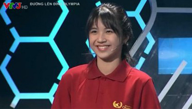 Màn đấu trí thú vị của 'hot girl' Đường lên đỉnh Olympia