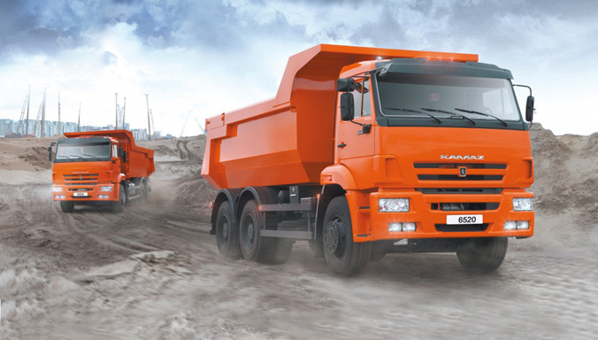 Dòng xe Kamaz được sử dụng nhiều trong ngành khai khoáng của Việt Nam. Ảnh: Nhật Nga