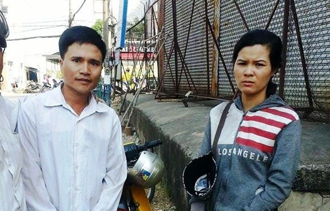 Cặp đôi đi lừa bị các bắt giữ.